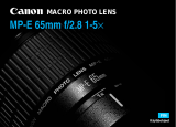 Canon MP-E 65mm f/2.8 1-5x Macro Photo Benutzerhandbuch