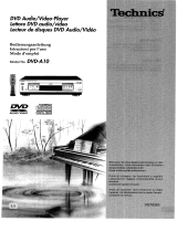 Panasonic DVD-A10 Bedienungsanleitung