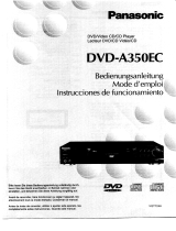 Panasonic DVDA350 Bedienungsanleitung