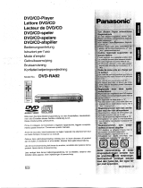 Panasonic DVDRA82 Bedienungsanleitung