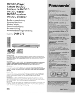 Panasonic DVDS75EG Bedienungsanleitung