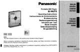 Panasonic SJMJ75 Benutzerhandbuch