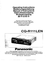 Panasonic CQR111L Bedienungsanleitung