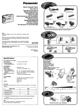 Panasonic RQSX72 Benutzerhandbuch
