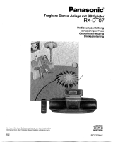 Panasonic RXDT07 Bedienungsanleitung