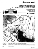 Panasonic RX-ED50 Bedienungsanleitung