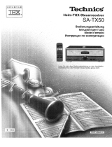 Panasonic SATX50 Bedienungsanleitung