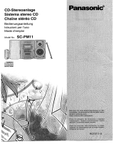 Panasonic SCPM11 Bedienungsanleitung
