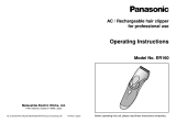 Panasonic ER160 Bedienungsanleitung