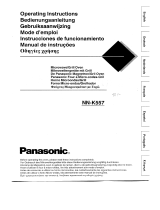 Panasonic NN-K557 Bedienungsanleitung