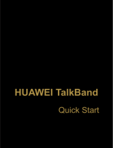 Huawei TalkBand B2 Bedienungsanleitung