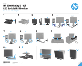 HP EliteDisplay E190i 18.9-inch LED Backlit IPS Monitor Installationsanleitung