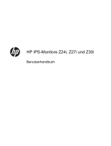 HP Z Display Z24i 24-inch IPS LED Backlit Monitor Benutzerhandbuch