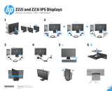 HP Z Display Z23i 23-inch IPS LED Backlit Monitor Installationsanleitung