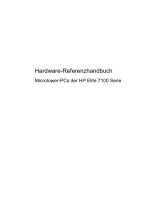 HP Elite 7100 Microtower PC (ENERGY STAR) Referenzhandbuch