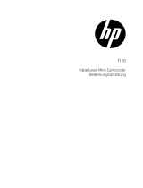 HP f150 Wireless Mini Camcorder Benutzerhandbuch