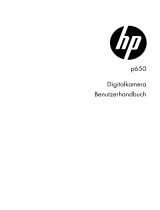 HP p650 Digital Camera Benutzerhandbuch