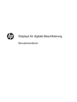 HP LD5535 55-inch LED Digital Signage Display Benutzerhandbuch