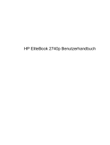HP EliteBook 2740p Base Model Tablet PC Benutzerhandbuch