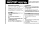 Yamaha PSS-16 Bedienungsanleitung
