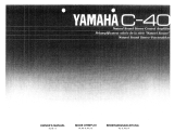 Yamaha C-40 Bedienungsanleitung