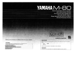 Yamaha M-80 Bedienungsanleitung