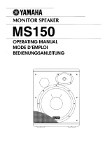 Yamaha MS150 Bedienungsanleitung