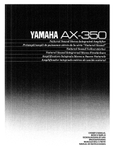 Yamaha AX-350 Bedienungsanleitung