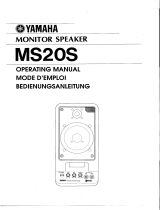 Yamaha MS20S Bedienungsanleitung