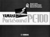 Yamaha PC-100 Bedienungsanleitung