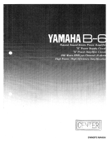 Yamaha B-6 Bedienungsanleitung