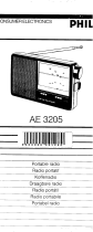 Philips Portable Radio AE 3205 Benutzerhandbuch