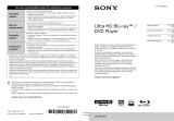 Sony UBP-X800M2 Bedienungsanleitung
