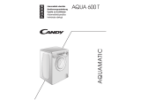 Candy Aqua 600 T Benutzerhandbuch