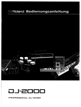 Roland DJ-2000 Bedienungsanleitung