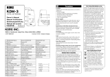 Korg KDM-3 Bedienungsanleitung