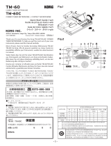 Korg TM-60C Benutzerhandbuch