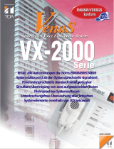 TOA VX-2000 Schnellstartanleitung