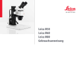 Leica Microsystems M80 Benutzerhandbuch