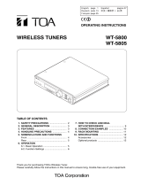 Optimus WT-5805 D01ER Benutzerhandbuch
