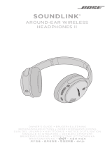 Bose SoundLink® around-ear wireless headphones II Bedienungsanleitung