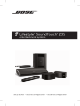 Bose Lifestyle SoundTouch 235 entertainment system Schnellstartanleitung