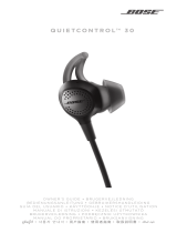 Bose QuietControl 30 wireless headphones Bedienungsanleitung