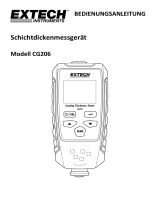Extech Instruments CG206 Benutzerhandbuch