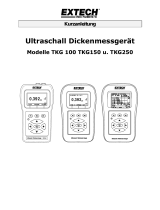 Extech Instruments TKG150 Schnellstartanleitung