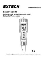 Extech Instruments EC500 Benutzerhandbuch