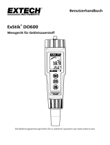 Extech Instruments ExStik DO600 Benutzerhandbuch