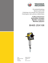 Wacker Neuson BH65 25x108 Parts Manual