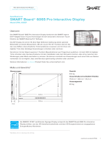 SMART Technologies Board 6000 and 6000 Pro Spezifikation