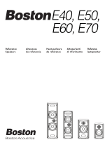 Boston Acoustics E50 Bedienungsanleitung